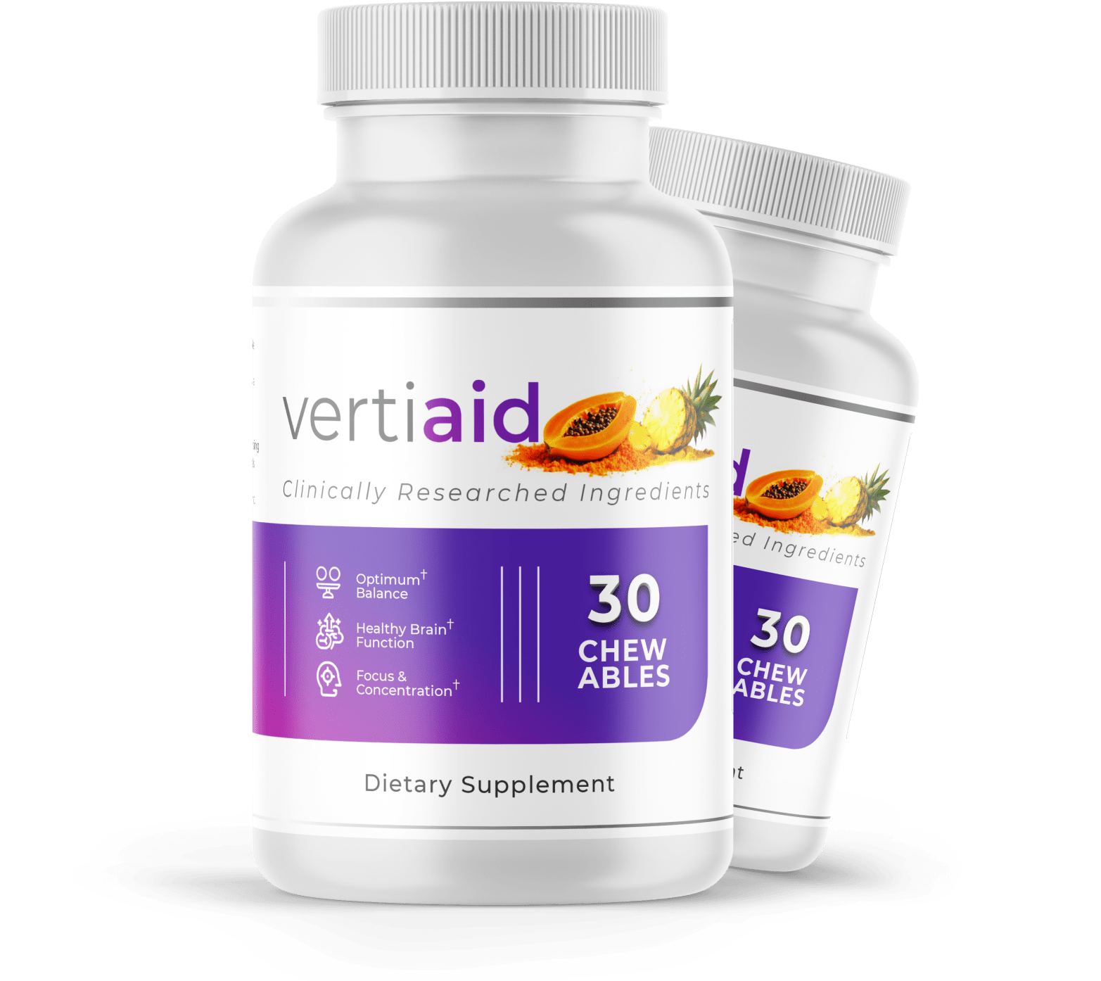 Vertiaid two main bottles